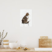 Scheunenkatze Poster (Küche)