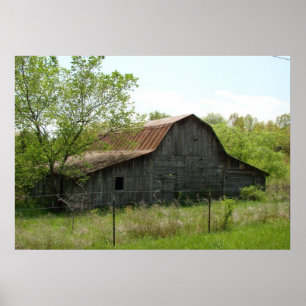 Scheunenplakat Oxfords, Arkansas Poster
