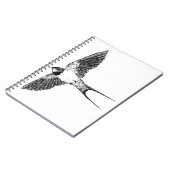 Scheunenschwalbe Notizblock (Linke Seite)