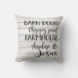 Scheunentore … und Jesus-Kissen Kissen