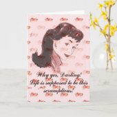 Scheußlich! Karte (Gelbe Blume)