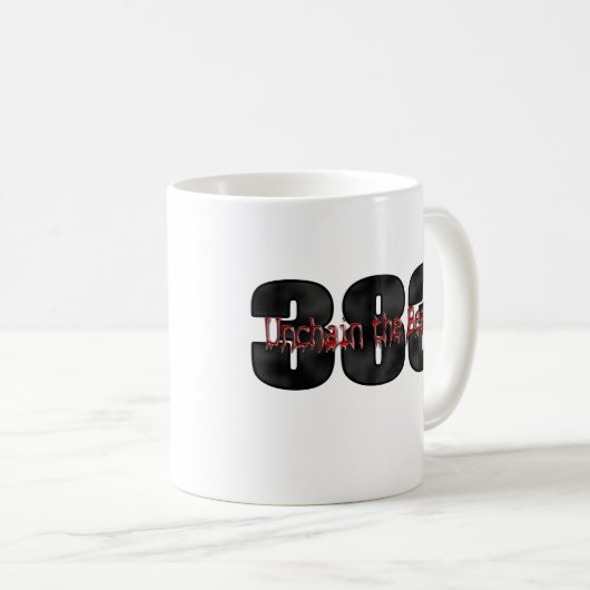 scheußlicher 383 stroker Motor Kaffeetasse (VorderseiteRechts)