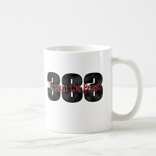 scheußlicher 383 stroker Motor Kaffeetasse (Rechts)