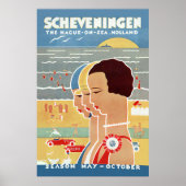 Scheveningen Beach Poster (Vorne)