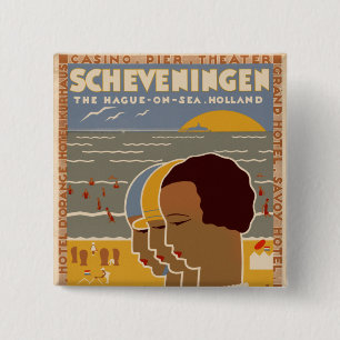 Scheveningen Button
