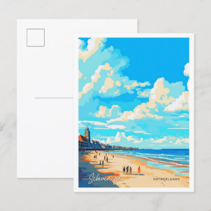 Scheveningen Niederlande Reisebeschreibung Postkarte