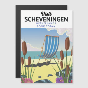 Scheveningen Niederlande Strandposter Magnetkarte