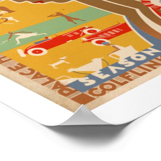 Scheveningen Poster (Ecke)