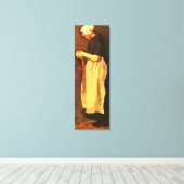 Scheveningen Woman Portrait von Vincent van Gogh Leinwanddruck (Insitu (Holzboden))