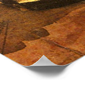 Scheveningen Woman Portrait von Vincent van Gogh Poster (Ecke)