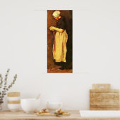 Scheveningen Woman Portrait von Vincent van Gogh Poster (Küche)