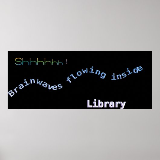 Schhhh! Poster (Vorne)