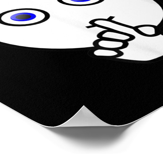 Schhhhhh!! Seien Sie ruhig, lustiges Teemaschine S Poster (Ecke)