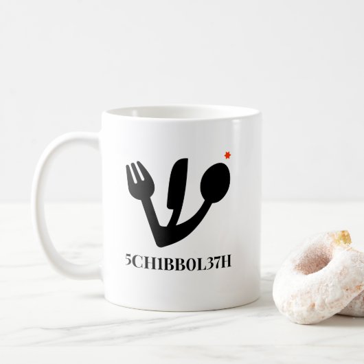 schibboleth kaffeetasse (Mit Donut)