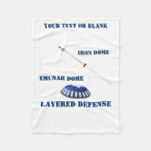 Schichtabwehr Fleecedecke (Vorderseite)