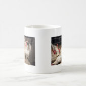 Schichten (Hennen und Hühner) Kaffeetasse (Mittel)