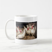 Schichten (Hennen und Hühner) Kaffeetasse (Links)