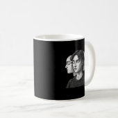 Schichten von mir • Identität Auffaltende Ästhetik Kaffeetasse (VorderseiteRechts)
