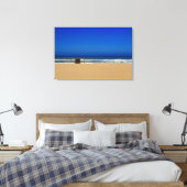 Schichtenstrand Leinwanddruck (Insitu (Schlafzimmer))