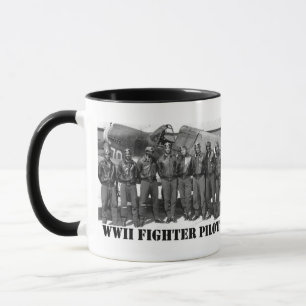 SCHICHTPILOTEN DES Zweiten Weltkriegs Tasse