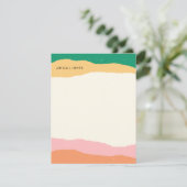 Schichtstationery - Grapefruit Einladung (Stehend Vorderseite)