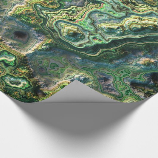 Schichtstein-1-Schleifpapier Geschenkpapier (Ecke)