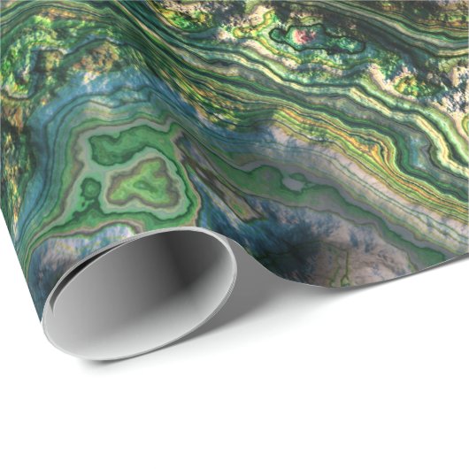 Schichtstein-1-Schleifpapier Geschenkpapier (Rolleneckpunkt)