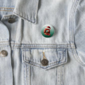 Schichtweise Pastell-Goldbesatz-Letter Q Button (Beispiel)