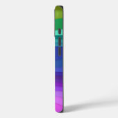 Schichtwellen iPhone-Hülle | Bunt Case-Mate iPhone Hülle (Rückseite / Links)