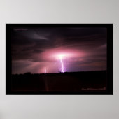 Schichtwolken Poster (Vorne)