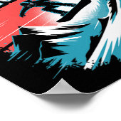 Schick es einfach! Snowboarden Poster (Ecke)