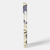 schick-französischer Schmetterlingsskripte paris e Case-Mate iPhone Hülle (Rückseite / Links)