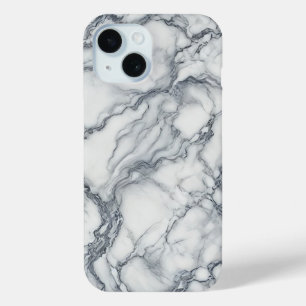 Schick Grau & Weiß Marmor-Look Glamour Case-Mate iPhone Hülle