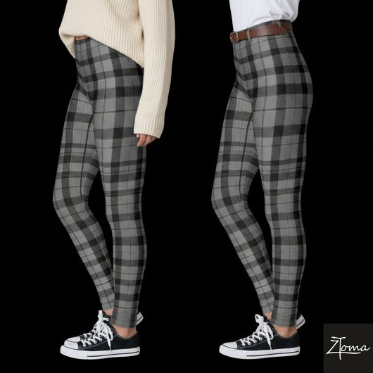 schick karierte Leggings