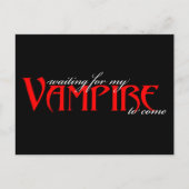 Schick mir einen Vampir... Postkarte (Vorderseite)