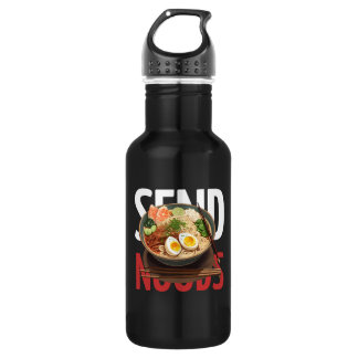 Schick Nudeln Edelstahlflasche
