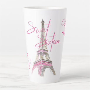 Schick Paris Eiffelturm Personalisiert Sweet Sixte Milchtasse
