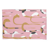 schick rosa kissenbezug (Vorderseite-Links)