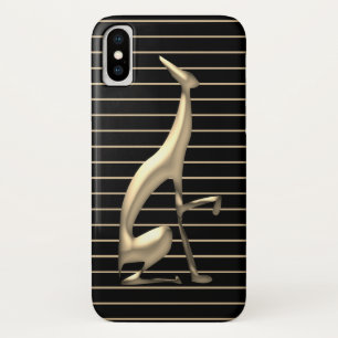 Schick Schwarz und Gold Case-Mate iPhone Hülle