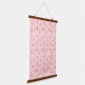 schick wandteppich mit holzrahmen (Gewinkelt)