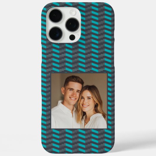 Schicke Abschiedsgeschenke Chevron-Muster Case-Mate iPhone Hülle (Rückseite)