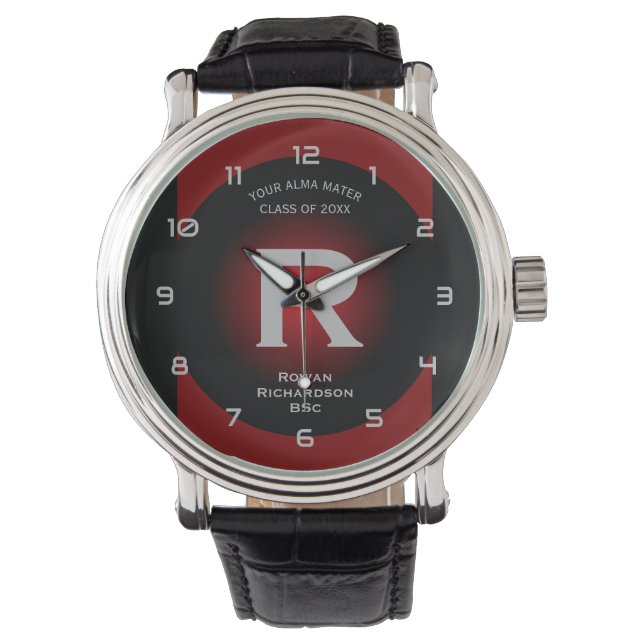 Schicke Abschluss-eWatch-Uhr Armbanduhr (Vorderseite)