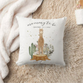 Schicke Alpaka neue Mutter werdende Mutter Kissen (Decke)