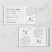 Schicke BlumenVisitenkarte Visitenkarte (Vorne/Hinten)