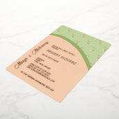 schicke Boho-Summen und eheliches Brautparty Folieneinladung (Gedreht)