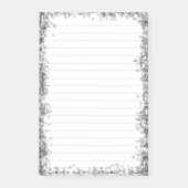 Schicke Border Design 3M Post-it® Notizen (Vorderseite)