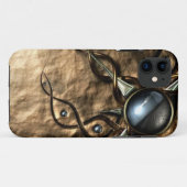 Schicke Bronze Case-Mate iPhone Hülle (Rückseite (Horizontal))