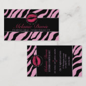 Schicke Cosmetology-Visitenkarte Visitenkarte (Vorne/Hinten)