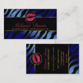 Schicke Cosmetology-Visitenkarte Visitenkarte (Vorne/Hinten)