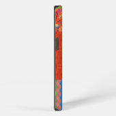 Schicke Faux-Patchwork-Hülle Case-Mate iPad Hülle iPhone Hülle (Rechte Seite)